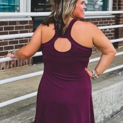Gypsy Waltz Missouri City Athletic Dress In Maroon In Curvy Clothing 11 Gypsy Waltz Missouri City Athletic Dress In Maroon In Curvy Clothing