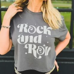 Trend Notes Clothing The Dean Crop Tee