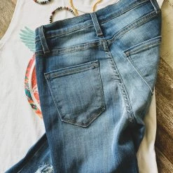 Gypsy Waltz New Abbott Denim Flares