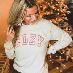 Alabama Threads DAILY DEAL Taupe Long Sleeve COZY Tee (S-2X)