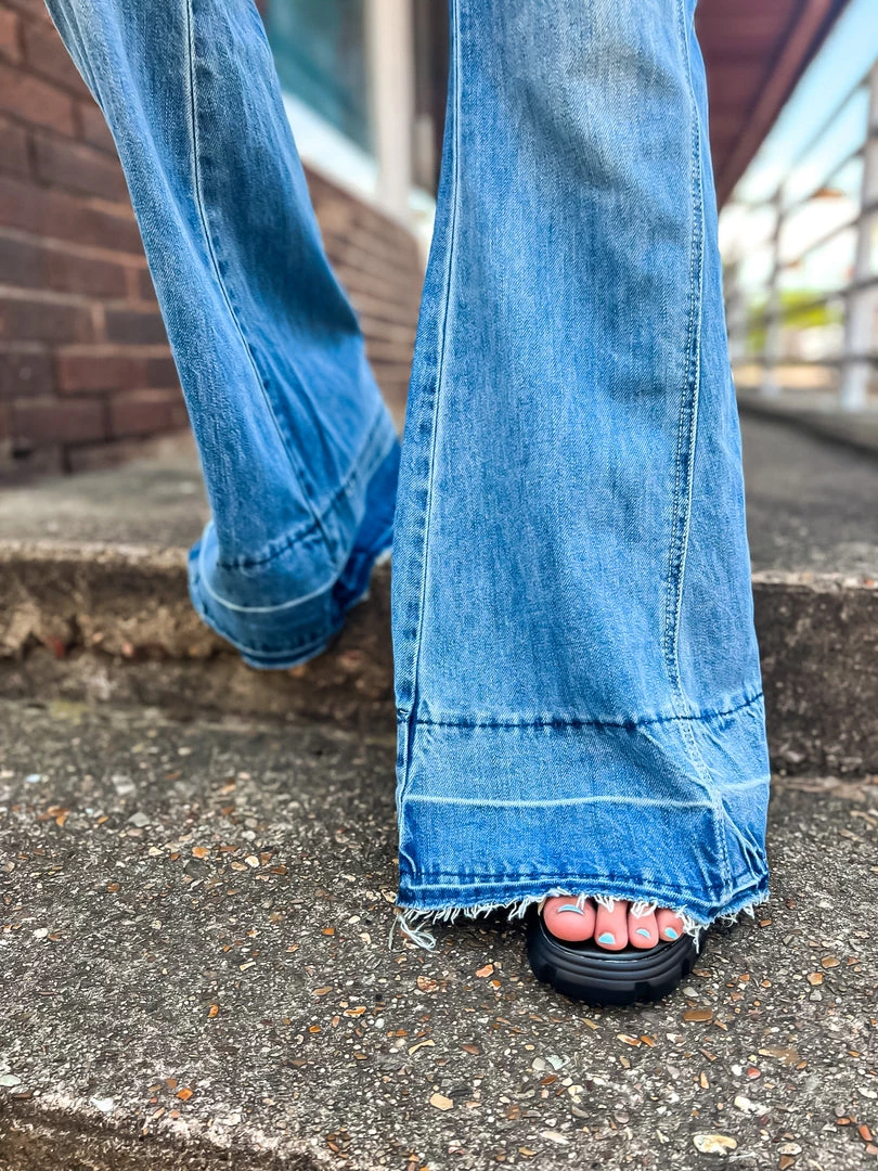 Gypsy Waltz Clothing Gilmer Wide Leg Denim Overalls 5 Gypsy Waltz Clothing Gilmer Wide Leg Denim Overalls