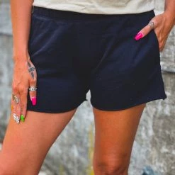 Gypsy Waltz Hondo Lounge Shorts In Black