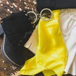 Cap Zone SCREENBUSTER Wild Rag Head Scarf In Yellow Special Daily Deals