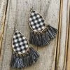 Bosuk Jewelry The Hallsville Earrings In Black 1 Bosuk Jewelry The Hallsville Earrings In Black