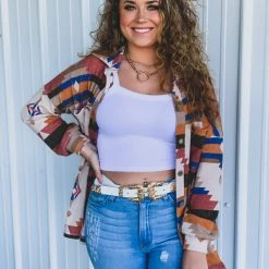 Lovely Melody Clothing The Ozona Shacket