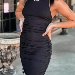 Gypsy Waltz Clothing Riesel Dress In Black