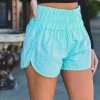 Gypsy Waltz Freeport Shorts In Mint Clothing