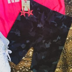 Love It The Omaha Biker Short In Grey Camo (S-3x) - FINAL SALE Clearance