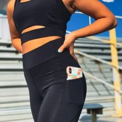 Shop Iris Basic The Memphis Two Piece Set In Black