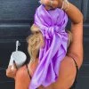 Cap Zone SCREENBUSTER Wild Rag Head Scarf In Lilac Special Daily Deals