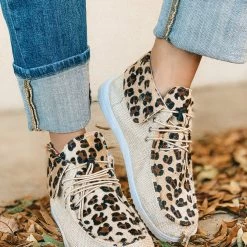 L.A. Shoe King The Pawnee Shoe In Leopard