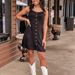 Gypsy Waltz Ovilla Dresss In Black