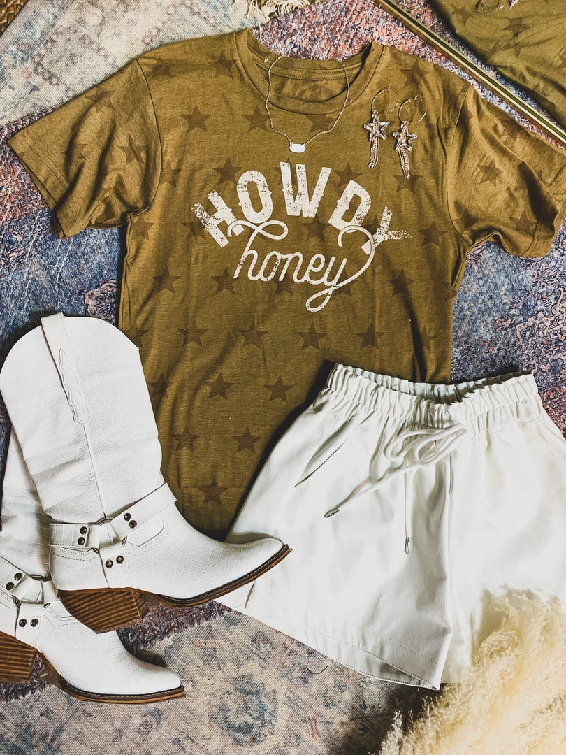 Gypsy Waltz Blanco Howdy Honey Tee (S-2X) 7 Gypsy Waltz Blanco Howdy Honey Tee (S-2X)
