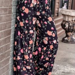 Gypsy Waltz Noonday Floral Wide Leg Pants