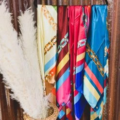 Cap Zone Special Daily Deals SCREENBUSTER Wild Rag Head Scarf In Multicolor Chain Pattern