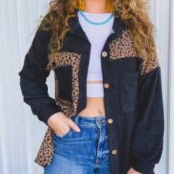 Lovely Melody The Bullard Leopard Shacket (S-3X)