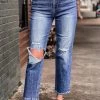 Risen Baird High Waist Relaxed Jeans Clothing