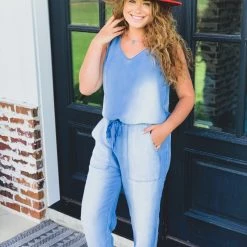 Zenana The Denton Jumpsuuit