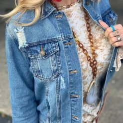 Iris Basic - O Fashion The Lone Oak Denim Jackt