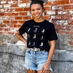Gypsy Waltz New Ropesville Boot Collection Tee