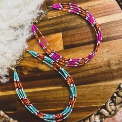 Bosuk Jewelry Winona Beaded Necklace (2 Colors) 6 Bosuk Jewelry Winona Beaded Necklace (2 Colors)