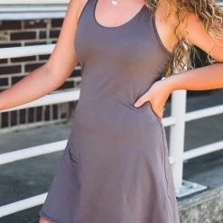 Gypsy Waltz Missouri City Athletic Dress In Gray Clothing 10 Gypsy Waltz Missouri City Athletic Dress In Gray Clothing