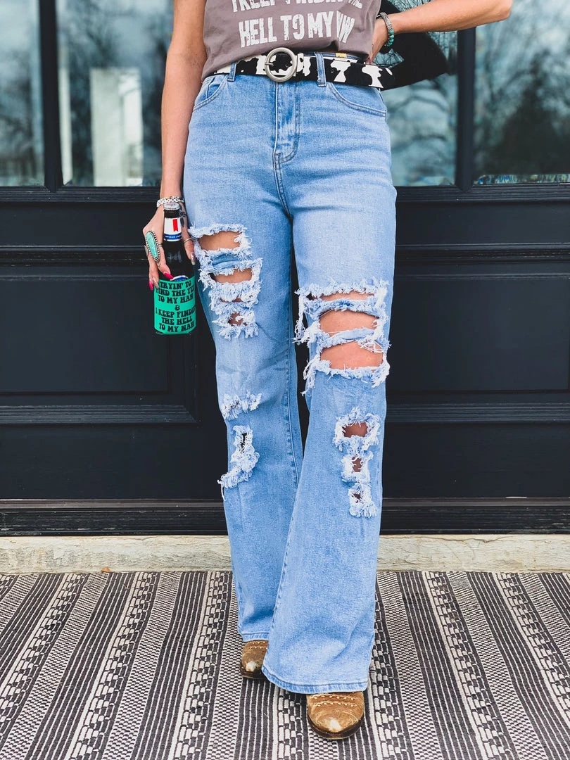 Gypsy Waltz New Owl Ranch Distressed Pants 13 Gypsy Waltz New Owl Ranch Distressed Pants