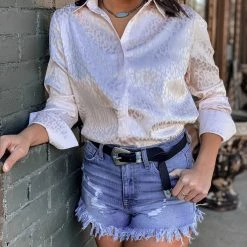 Gypsy Waltz Salado Top In Cream Clothing