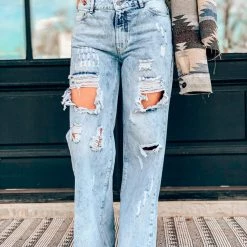 Uniq Inc The Bandera Wide Leg Pant In Acid Wash Clearance 11 Uniq Inc The Bandera Wide Leg Pant In Acid Wash Clearance