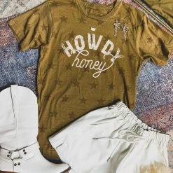 Gypsy Waltz Blanco Howdy Honey Tee (S-2X) 14 Gypsy Waltz Blanco Howdy Honey Tee (S-2X)