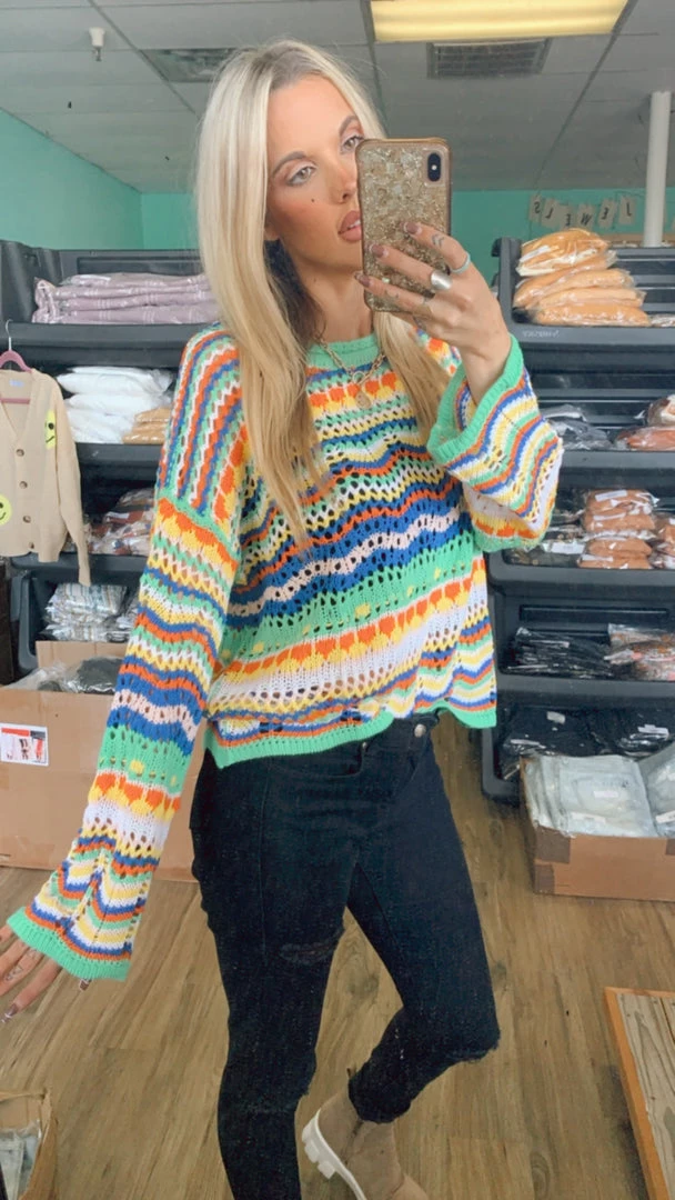 Miss Sparkling The Pharr Top In Green 3 Miss Sparkling The Pharr Top In Green