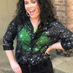 Day G Clearance The Rising Star Topp In Silver - FINAL SALE 10 Day G Clearance The Rising Star Topp In Silver - FINAL SALE