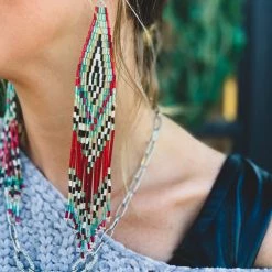 Bosuk Jewelry The Malone Beaded Earrings