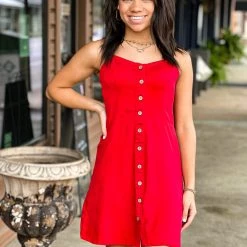 Gypsy Waltz Ovilla Dresss In Red