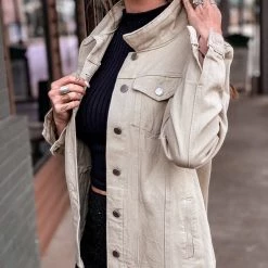 Fantastic Fawn Smiley Jacket In Tan