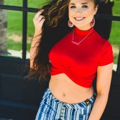 Heart & Hips The Detroit Crop Topp 10 Heart & Hips The Detroit Crop Topp