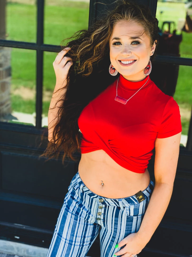 Heart & Hips The Detroit Crop Topp 4 Heart & Hips The Detroit Crop Topp