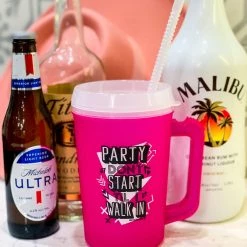 Southern Bliss Company The Sparks Cup In Hot Pink