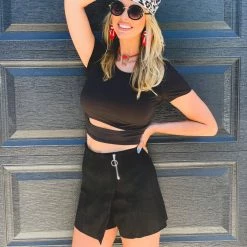 Lumiere Clothing The San Angelo Crop Top In Black 14 Lumiere Clothing The San Angelo Crop Top In Black