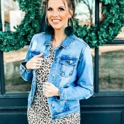 Iris Basic - O Fashion The Lone Oak Denim Jackt