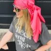 Cap Zone Special Daily Deals SCREENBUSTER Wild Rag Head Scarf In Pink