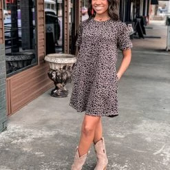 Gypsy Waltz Edom Leopard Dress