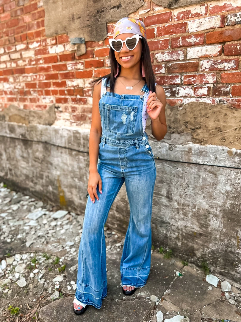 Gypsy Waltz Clothing Gilmer Wide Leg Denim Overalls 13 Gypsy Waltz Clothing Gilmer Wide Leg Denim Overalls