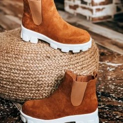 Rad Fashion The Maud Boots In Camel Shoes