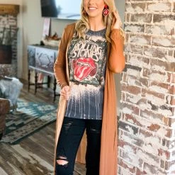 Iris Basic - O Fashion The Rocksprings Duster In Camel