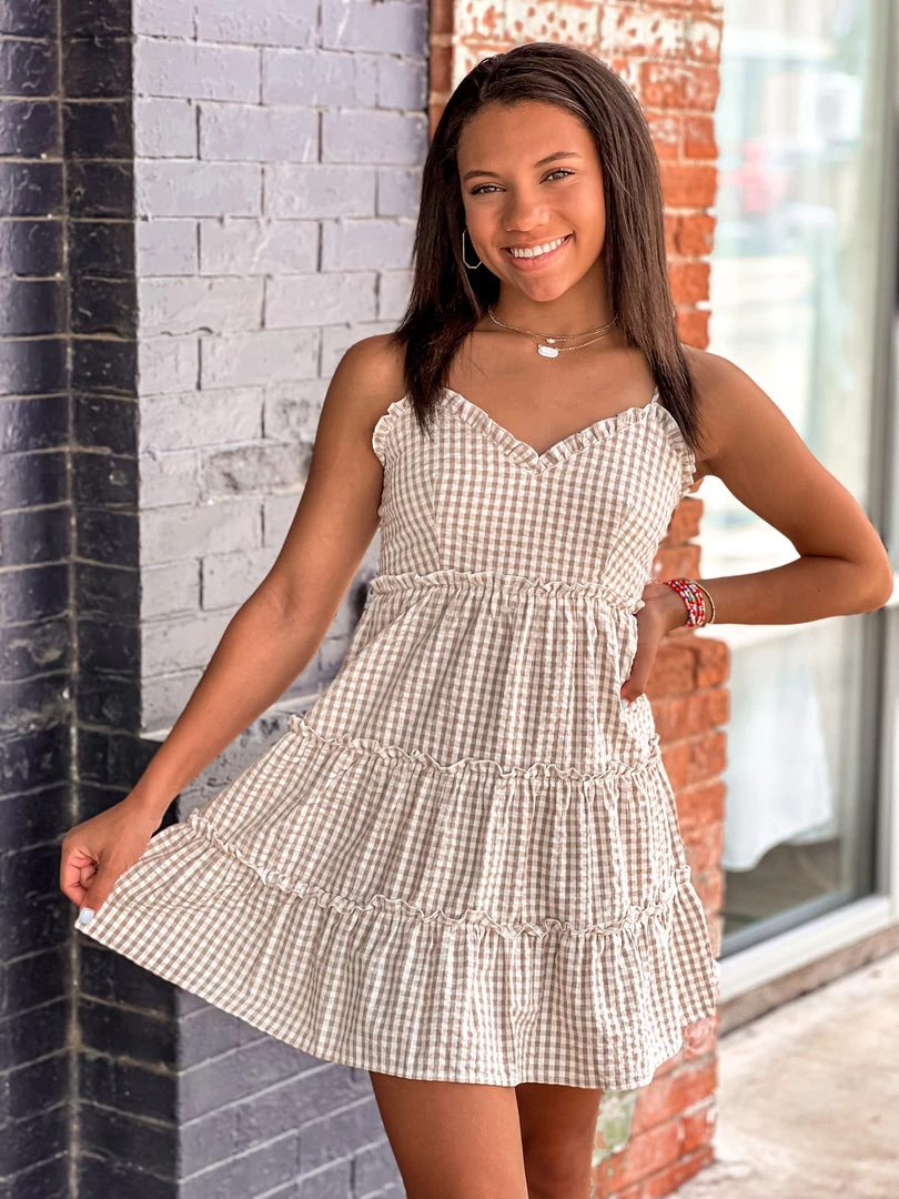 Gypsy Waltz New Wellington Dress In Khaki 12 Gypsy Waltz New Wellington Dress In Khaki