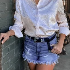 Gypsy Waltz Salado Top In Cream Clothing