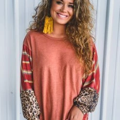 Lovely Melody Clearance The Tulia Topp In Rust 15 Lovely Melody Clearance The Tulia Topp In Rust