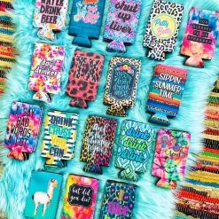 Home Town Hustle & The Brave Beauty The Sundown Slim Can Coolies Accessories