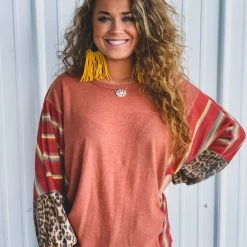 Lovely Melody Clearance The Tulia Topp In Rust 13 Lovely Melody Clearance The Tulia Topp In Rust